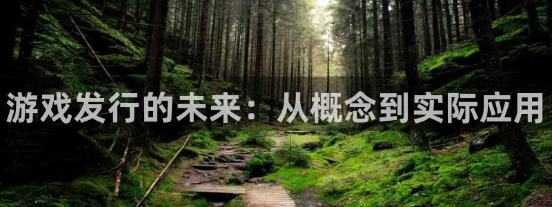 佛山雷火竞技:游戏发行的未来:从概念到实际应用